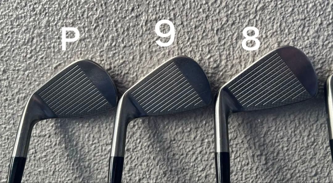 オノフ　FORGED IRON KURO チャコールブラック　5-P 6本セット