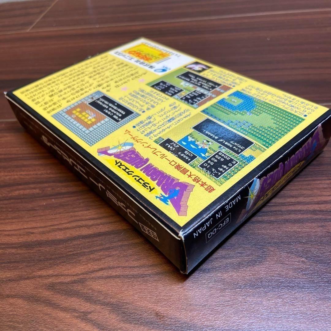 ドラゴンクエスト ファミコン ソフト ほぼ新品 3307