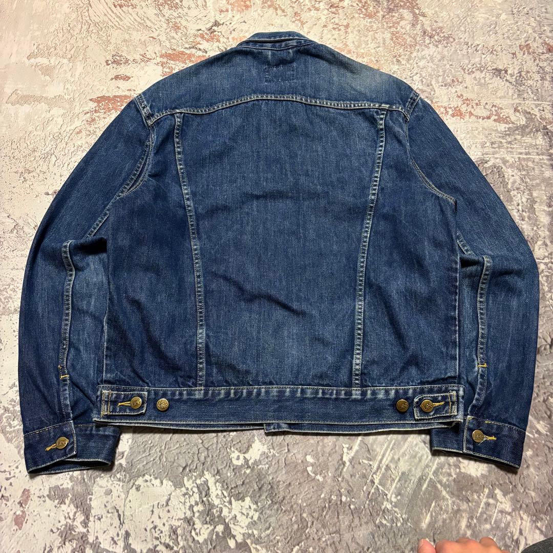 極上 Lee リー Gジャン デニムジャケット ブルー 101-Jタイプ L