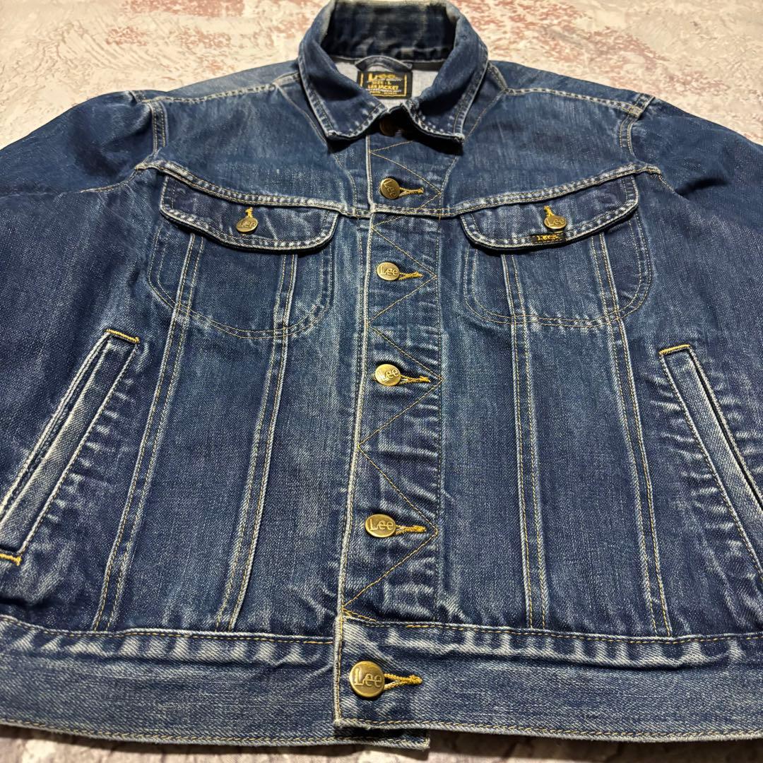 極上 Lee リー Gジャン デニムジャケット ブルー 101-Jタイプ L