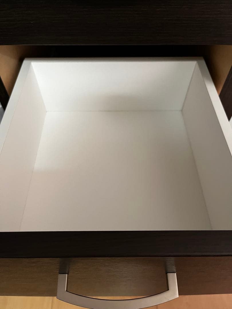 【たのメル便送料込み】食器棚　キッチンボード ニトリ コパン 80KB DBR