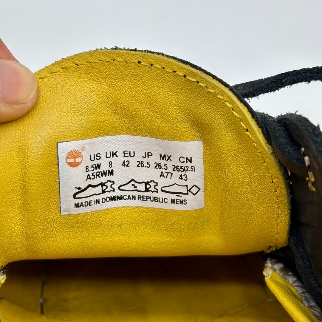 美品✨ timberland 3eye デッキシューズ ヌバック 黒 26.5