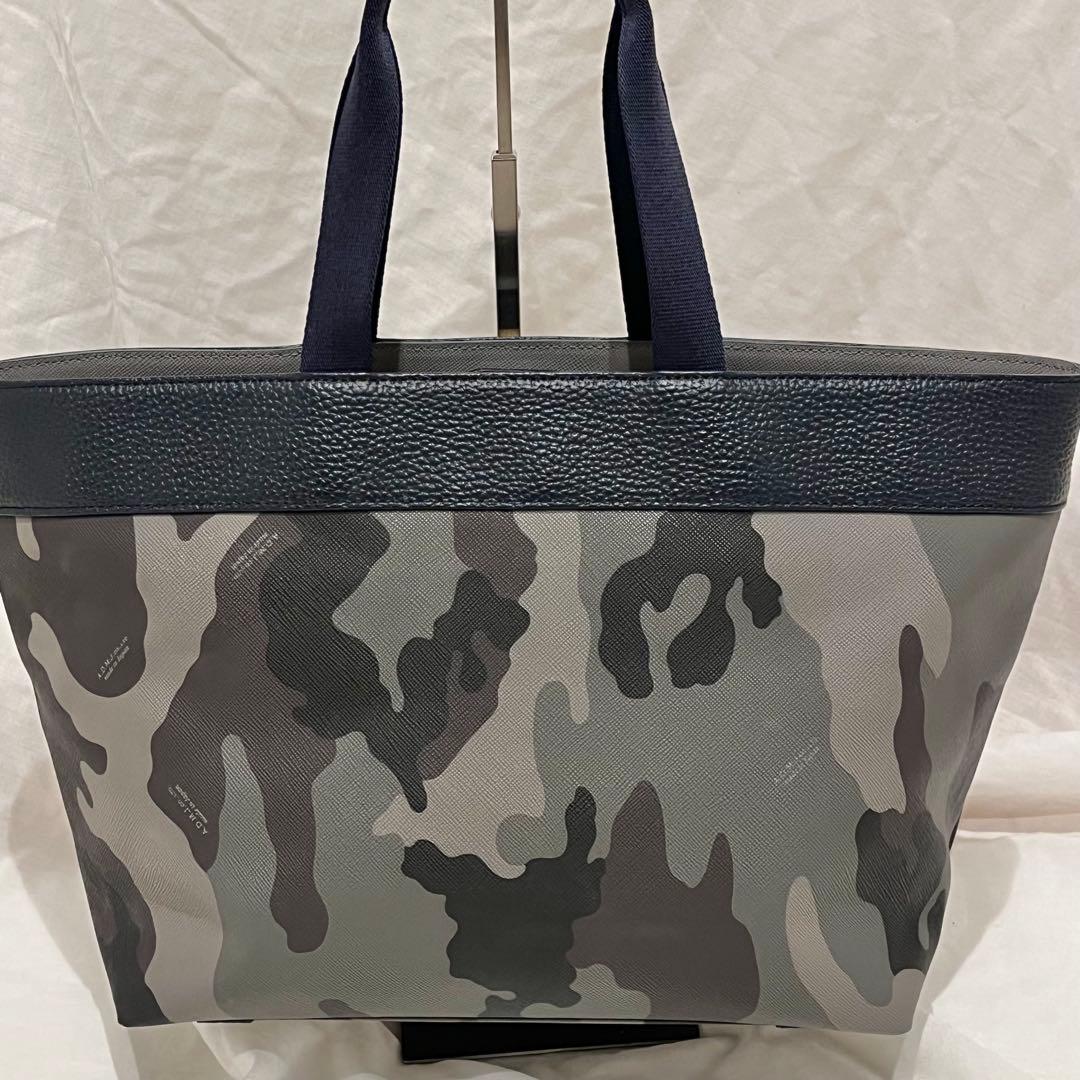 【美品】A.D.M.J 迷彩　 トートバッグ　王冠　カモフラ　スパンコール