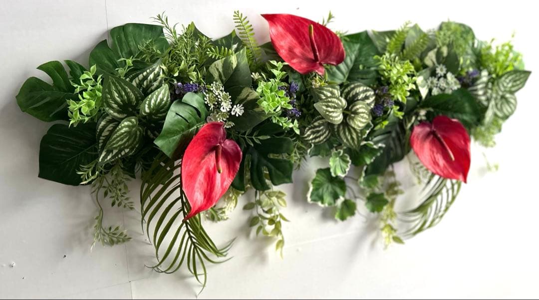 光触媒加工ウォールグリーン　アンスリウムLong board NO.75.76