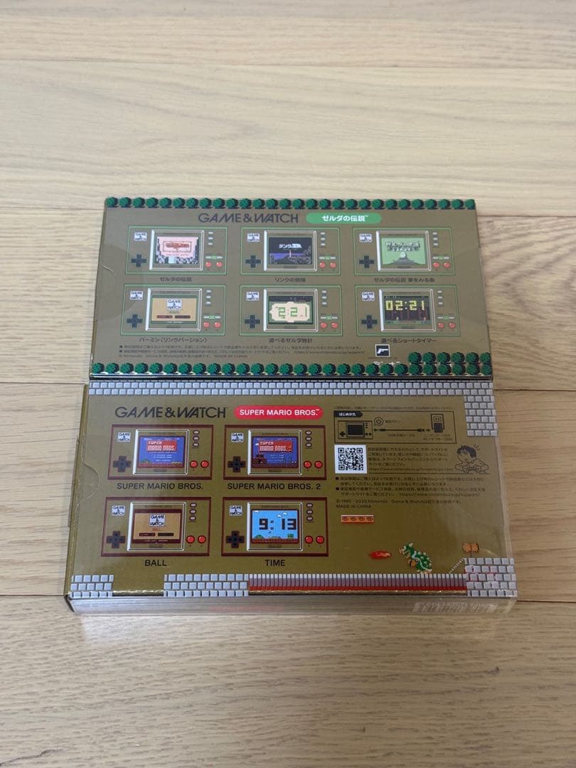 ゲーム&ウォッチ スーパーマリオブラザーズ ＆ ゼルダの伝説