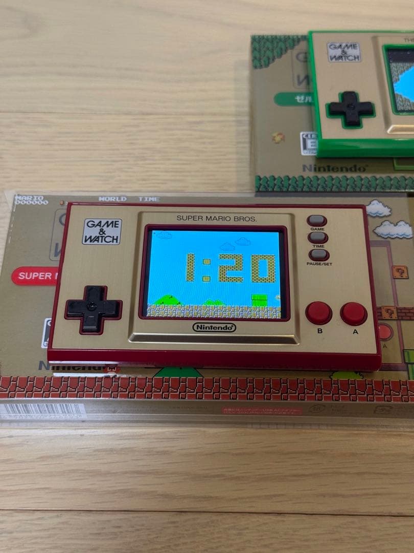 ゲーム&ウォッチ スーパーマリオブラザーズ ＆ ゼルダの伝説