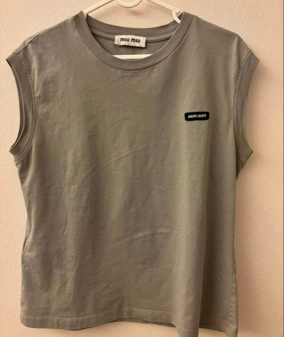 MIUMIU ミュウミュウ　ジャージーTシャツ　3枚セット　xs