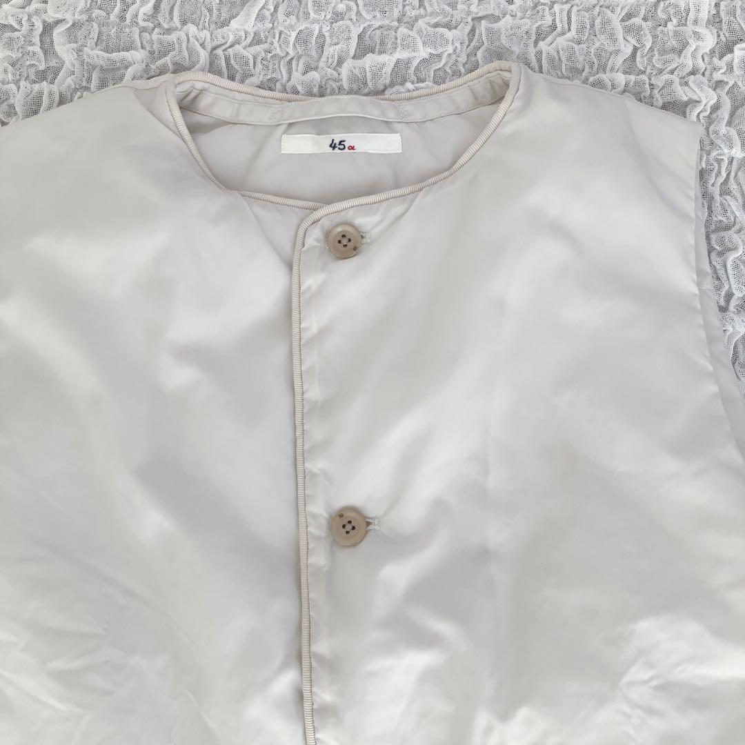 45R ナイロン中綿ベスト　ゆったりサイズ　size3