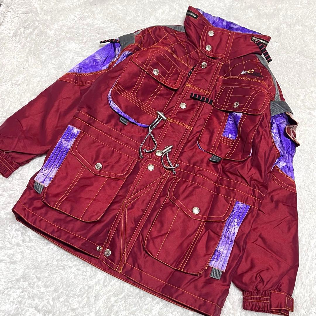 未使用　vintage スキーウェア　セットアップ　スノーウェア