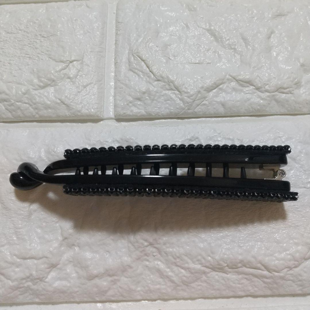 コンプレックスビズ メッシュバナナクリップ ブラック