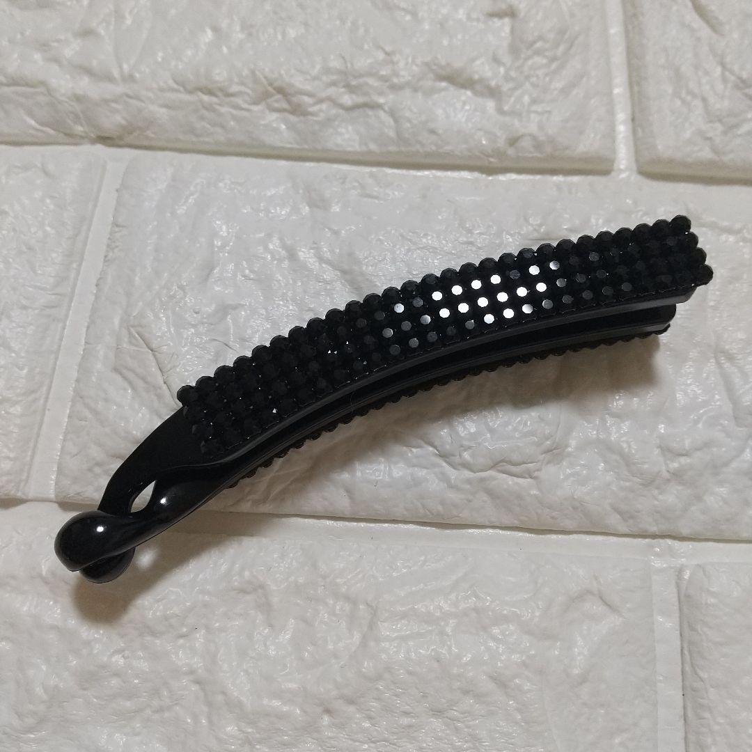 コンプレックスビズ メッシュバナナクリップ ブラック