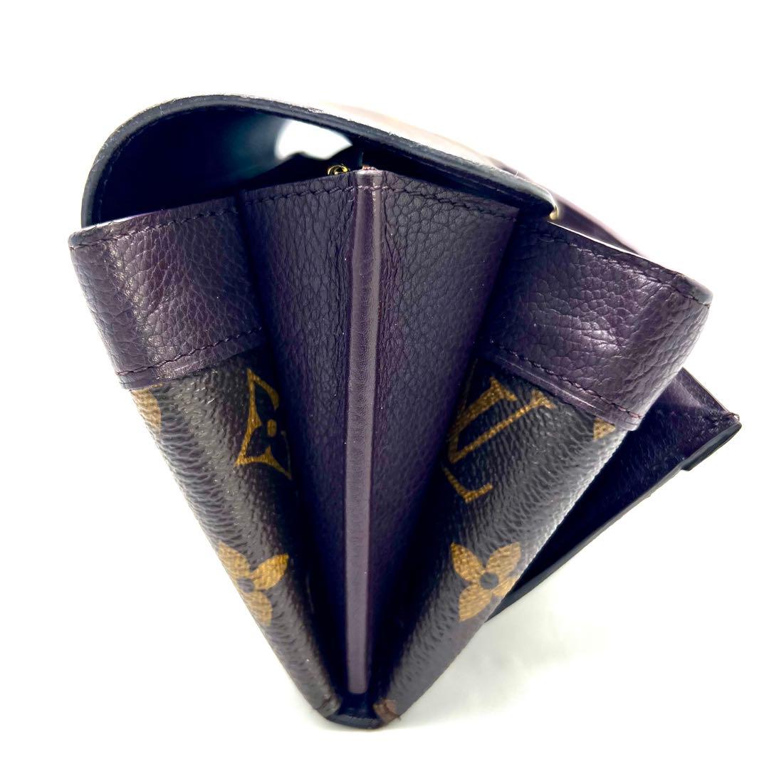 【極美品】 ルイヴィトン ポルトフォイユ エリゼ モノグラム パープル