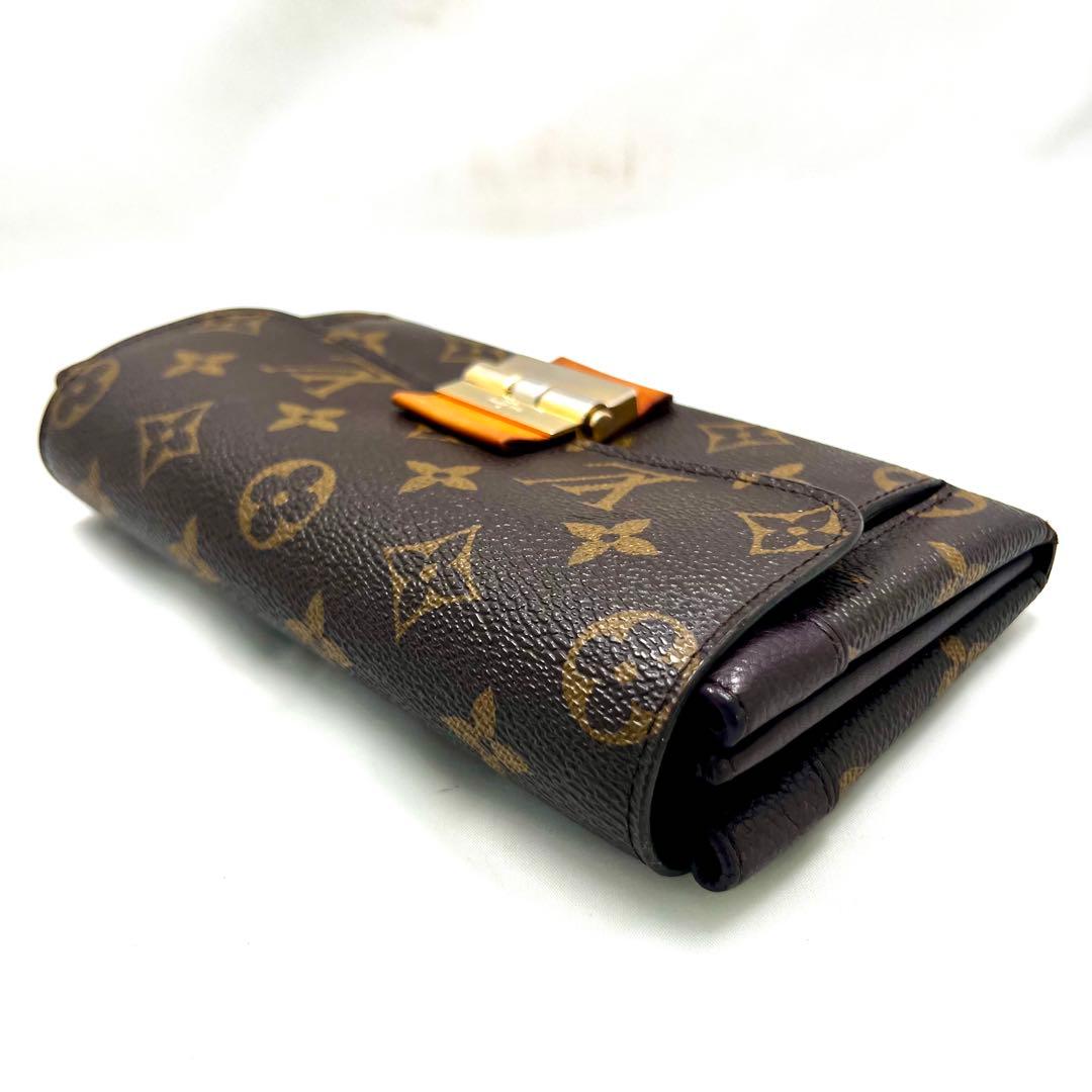 【極美品】 ルイヴィトン ポルトフォイユ エリゼ モノグラム パープル