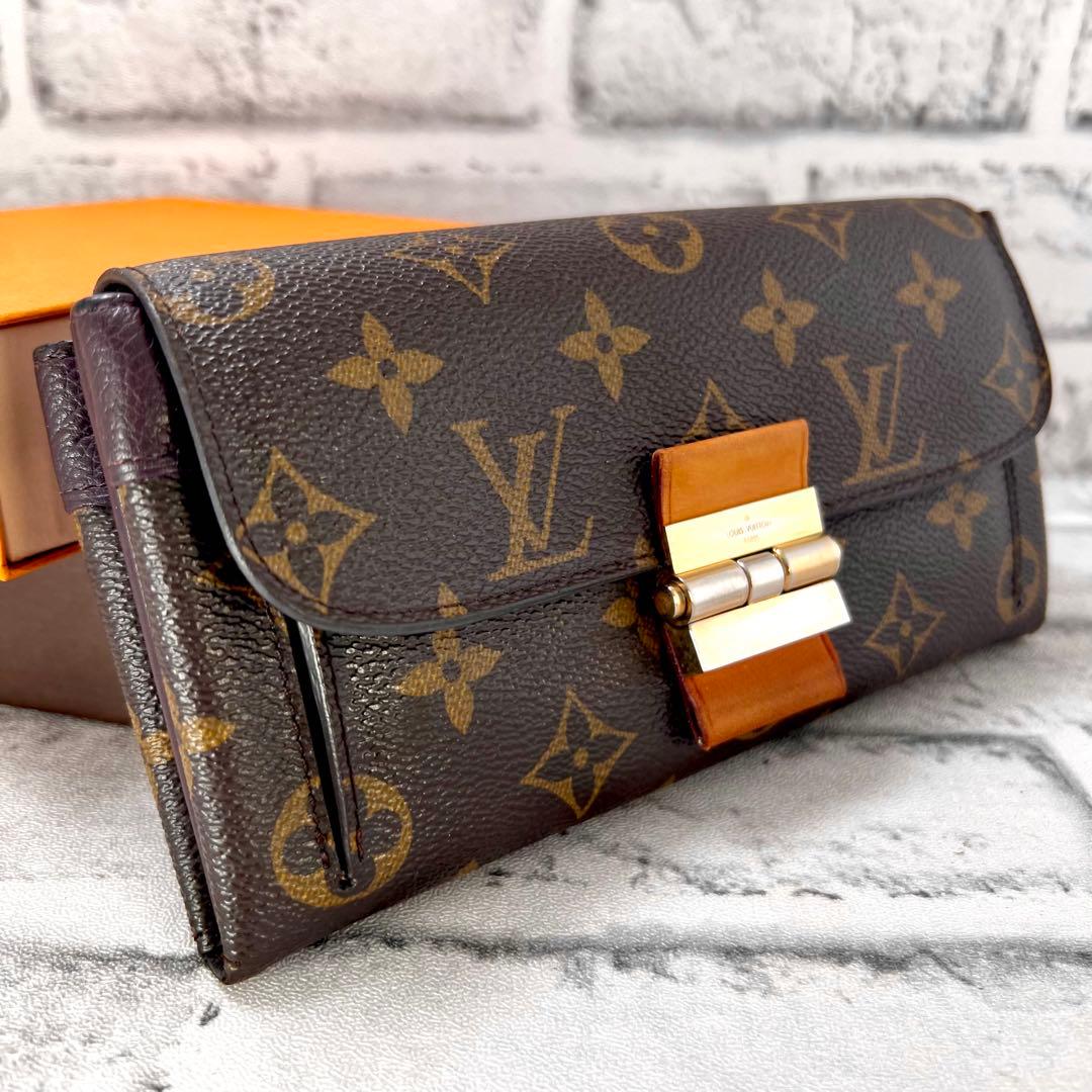 【極美品】 ルイヴィトン ポルトフォイユ エリゼ モノグラム パープル