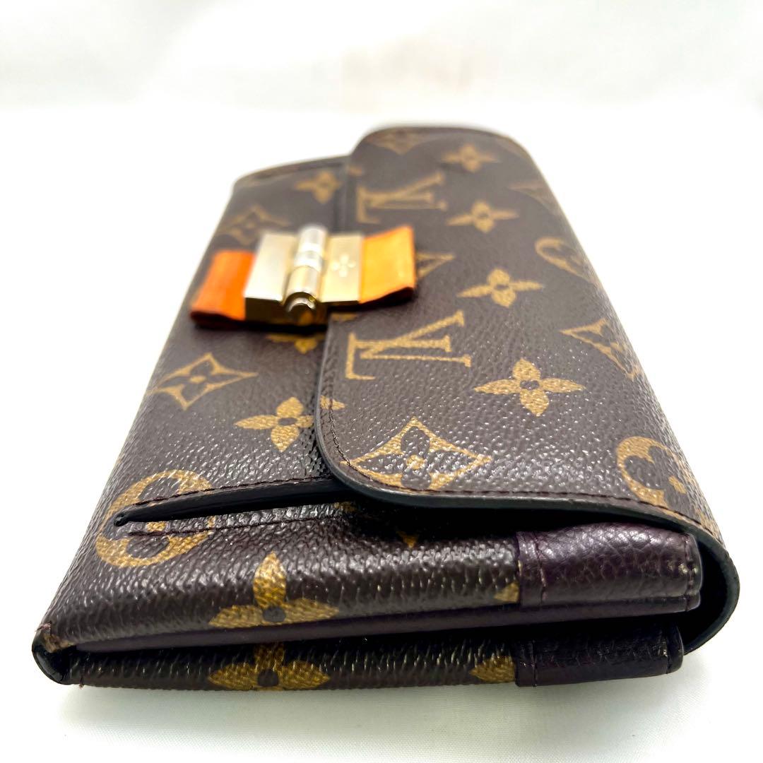 【極美品】 ルイヴィトン ポルトフォイユ エリゼ モノグラム パープル