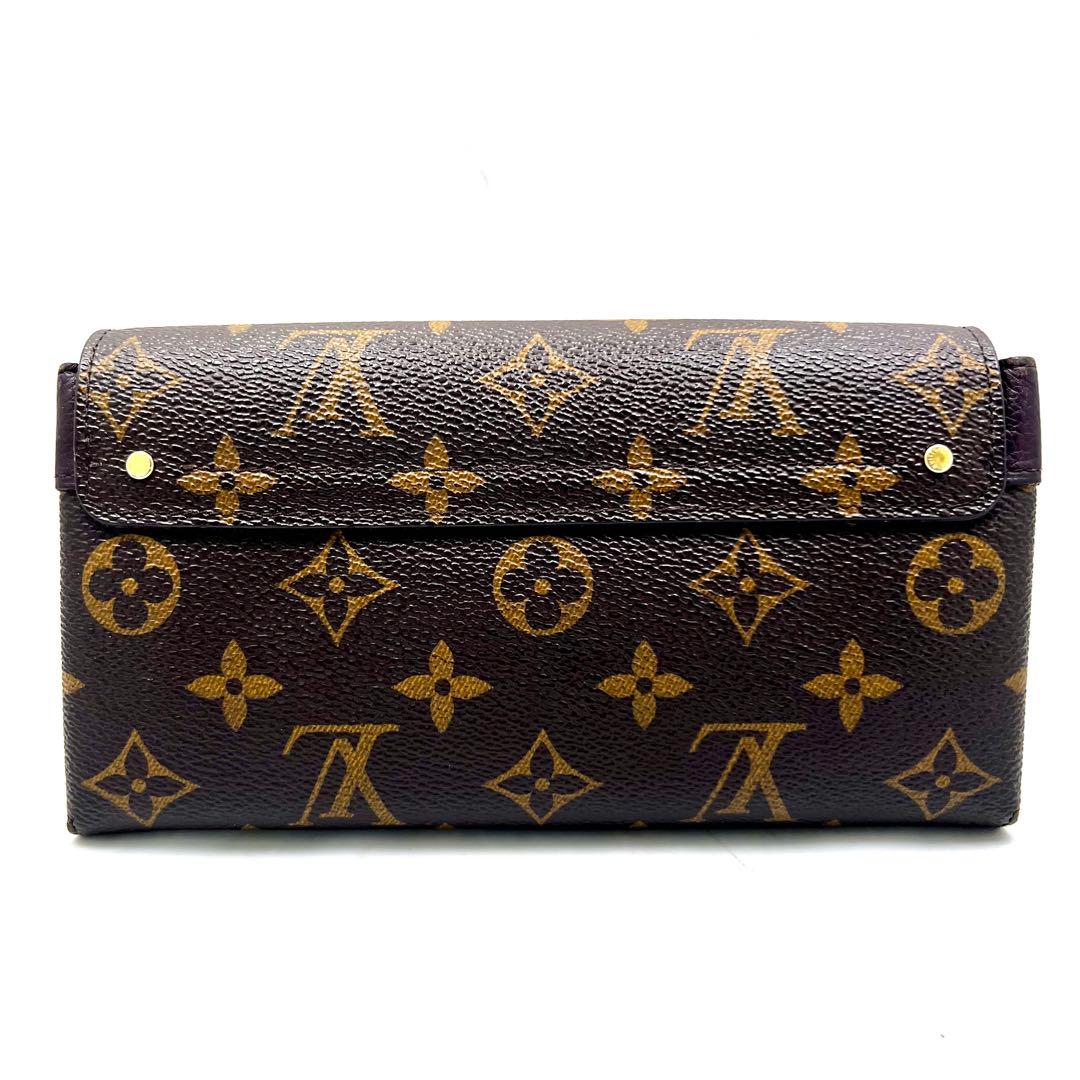 【極美品】 ルイヴィトン ポルトフォイユ エリゼ モノグラム パープル