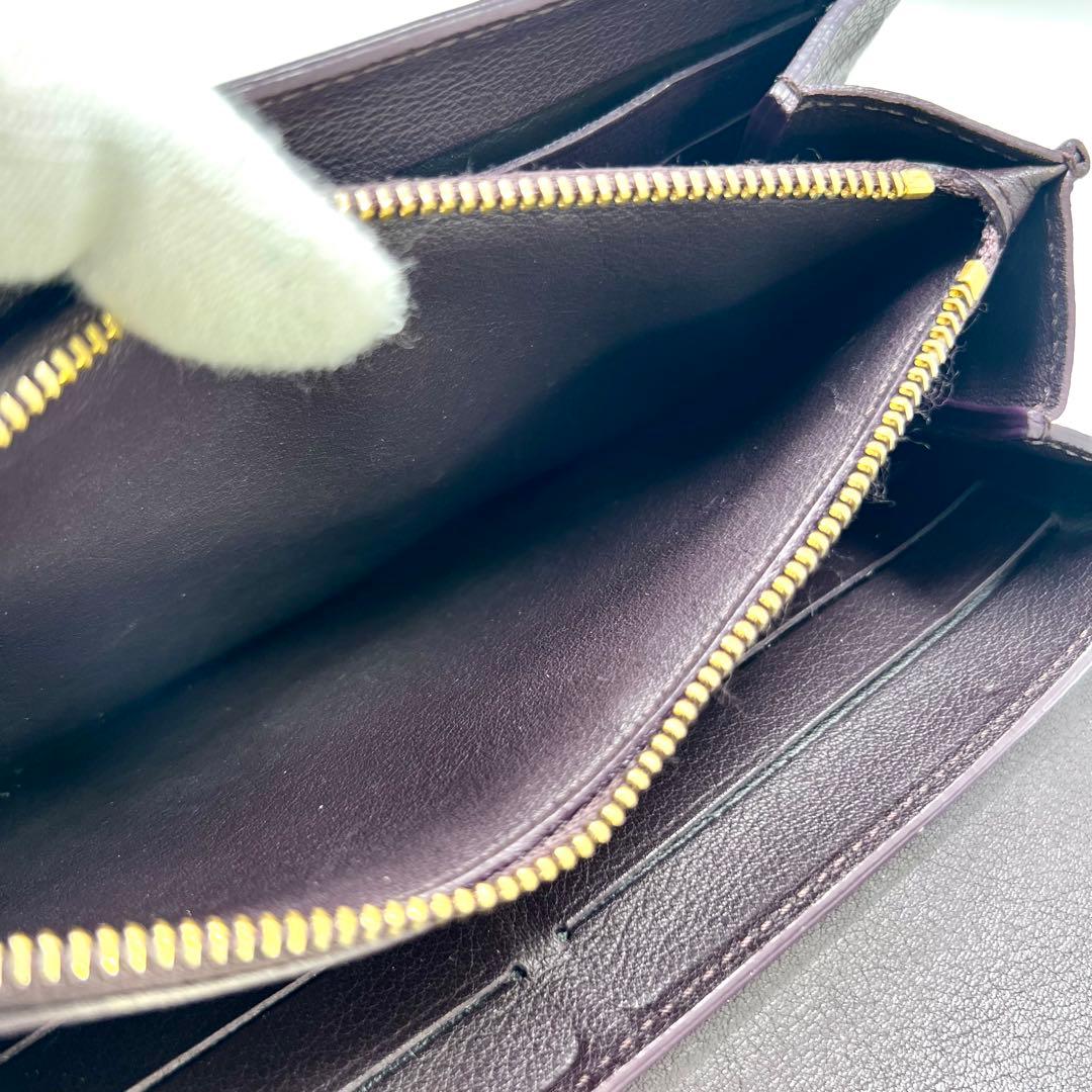 【極美品】 ルイヴィトン ポルトフォイユ エリゼ モノグラム パープル