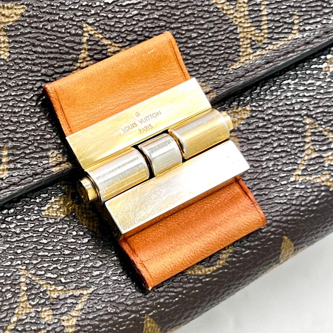 【極美品】 ルイヴィトン ポルトフォイユ エリゼ モノグラム パープル