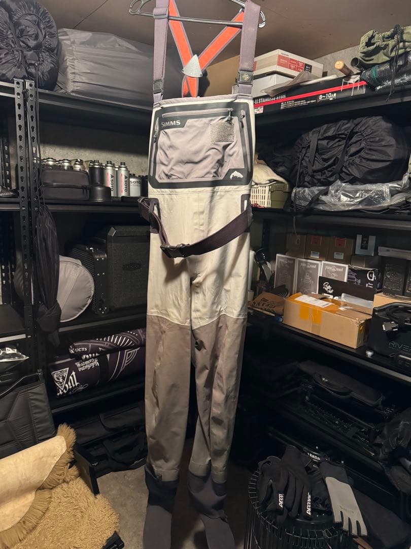 シムスG3ガイドストッキングフットウェーダー他　売ってみよう