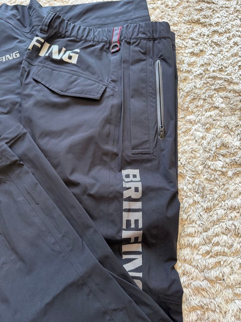 【極美品】BRIEFING ブリーフィング ゴルフ　レインウェア