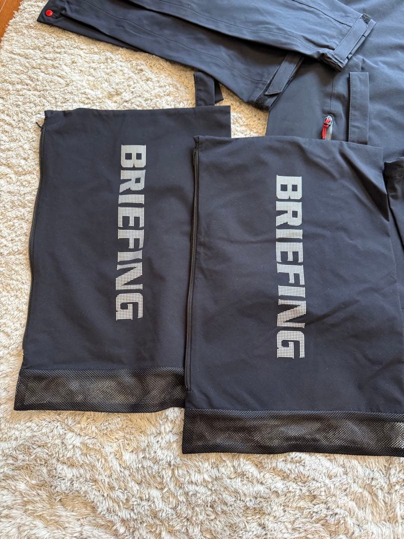 【極美品】BRIEFING ブリーフィング ゴルフ　レインウェア