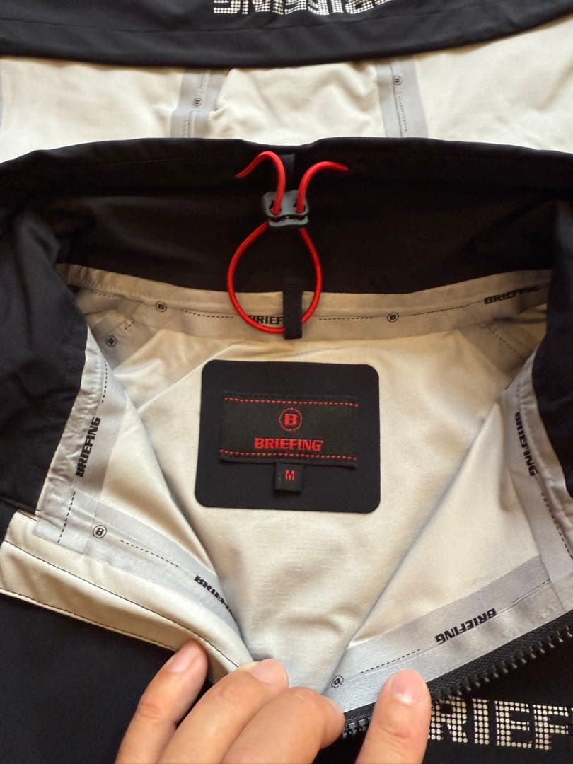 【極美品】BRIEFING ブリーフィング ゴルフ　レインウェア