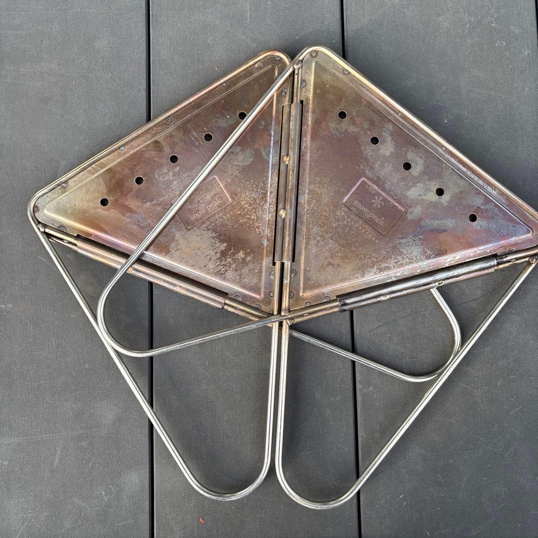 瀧波川 権左衛門之助也 　  peak 焚き火台M