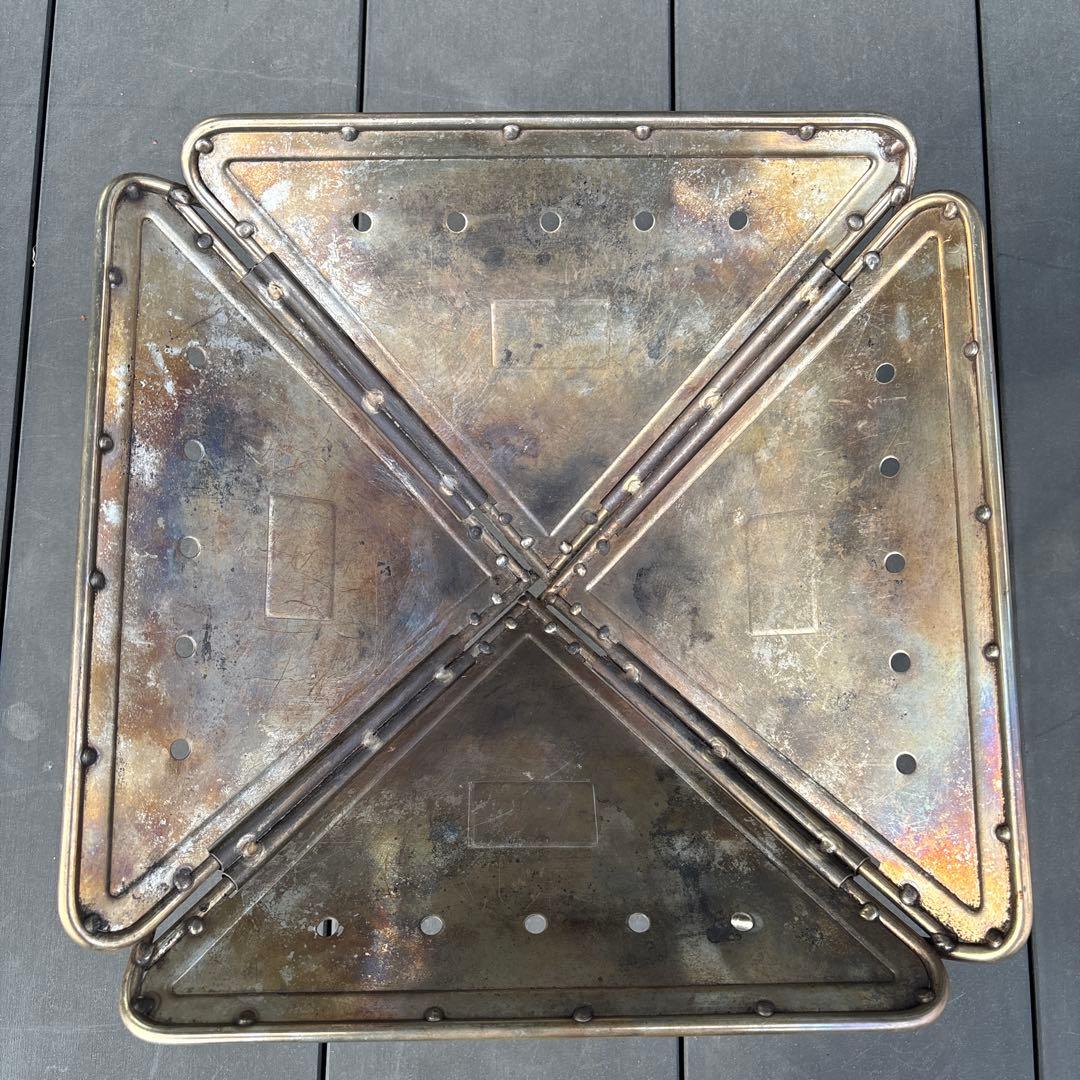 瀧波川 権左衛門之助也 　  peak 焚き火台M