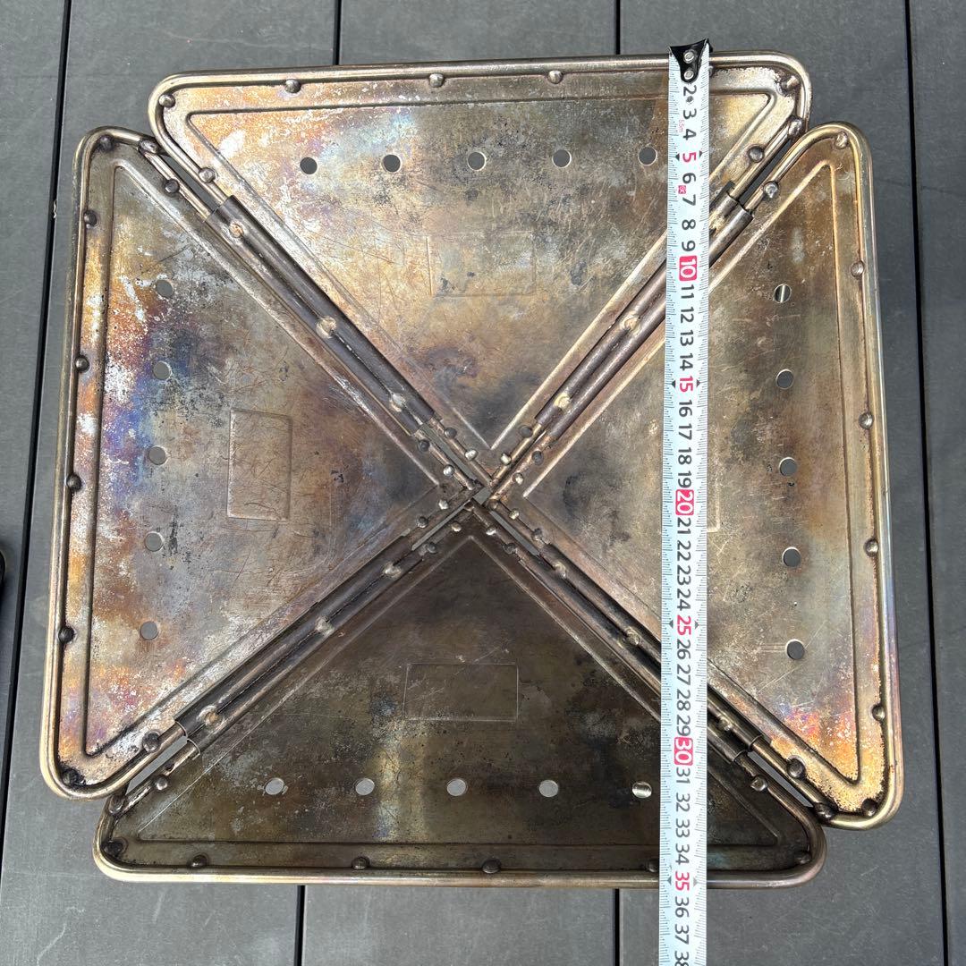 瀧波川 権左衛門之助也 　  peak 焚き火台M