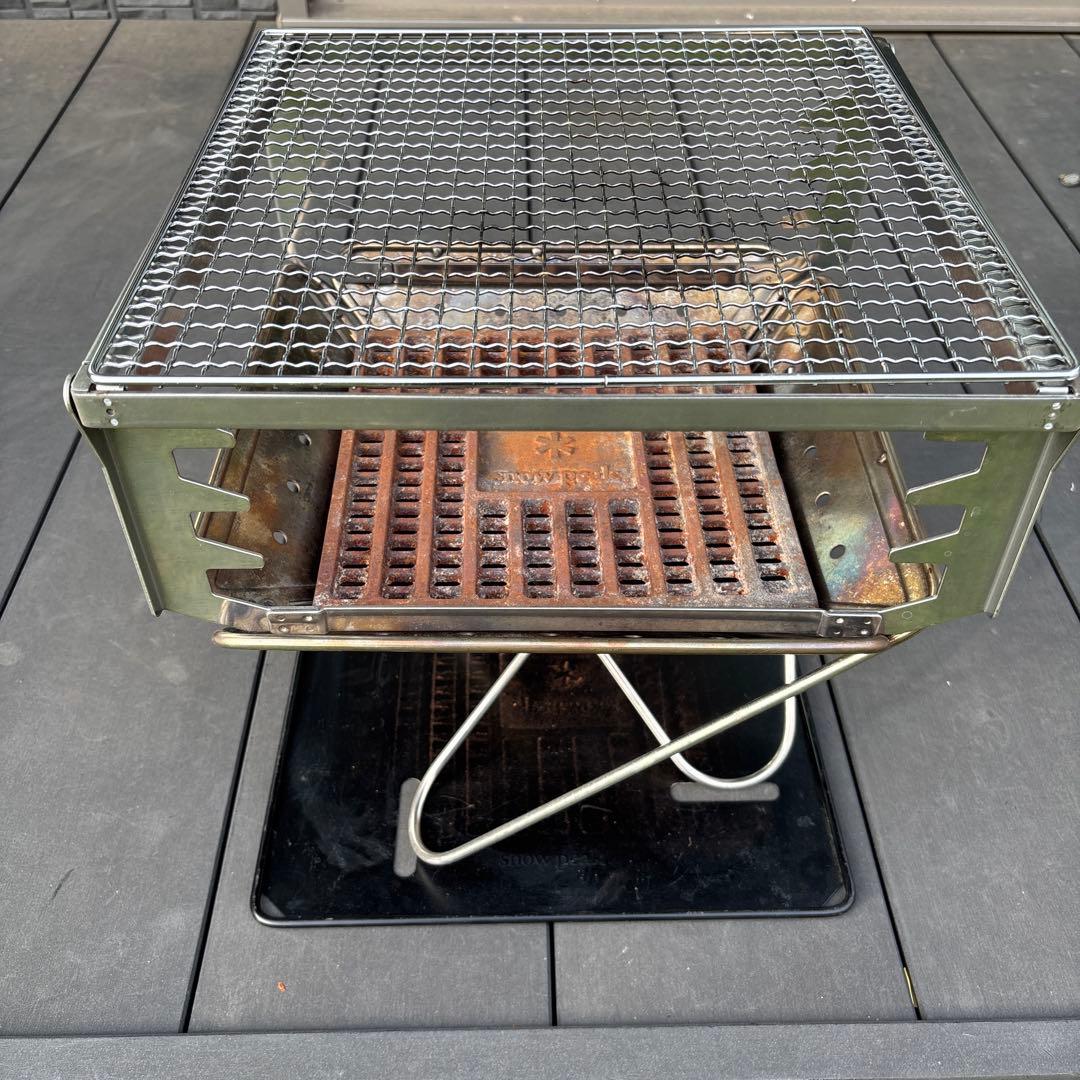 瀧波川 権左衛門之助也 　  peak 焚き火台M