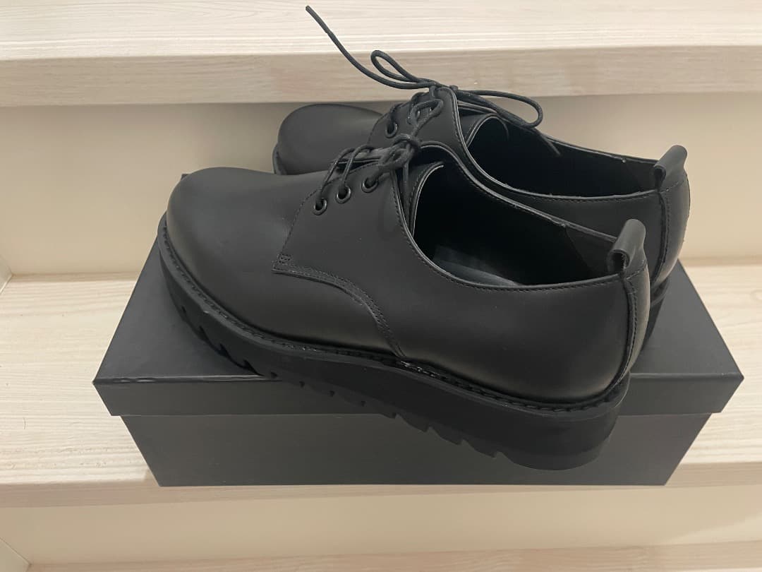 ¥9,800→8,000【未使用】HARE シャークソールダービーシューズ