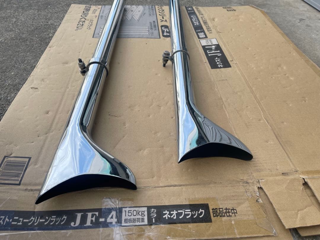 ハーレーダビッドソンフィッシュテールマフラー左右セット