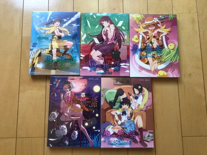 物語シリーズDVD ＆Blu-ray 初回限定生産版セット