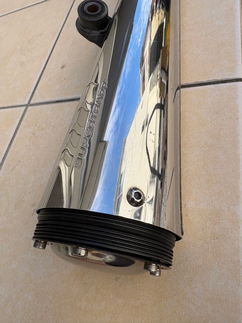 スーパートラップマフラー　M字エキパイ　USフルパワー