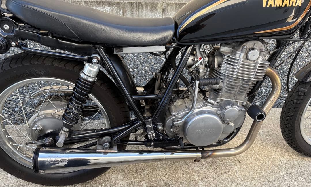 スーパートラップマフラー　M字エキパイ　USフルパワー