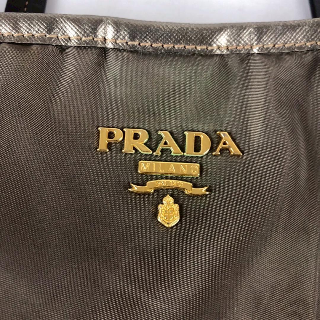 PRADA プラダ ナイロン トートバッグ グリーン レディース ブランド