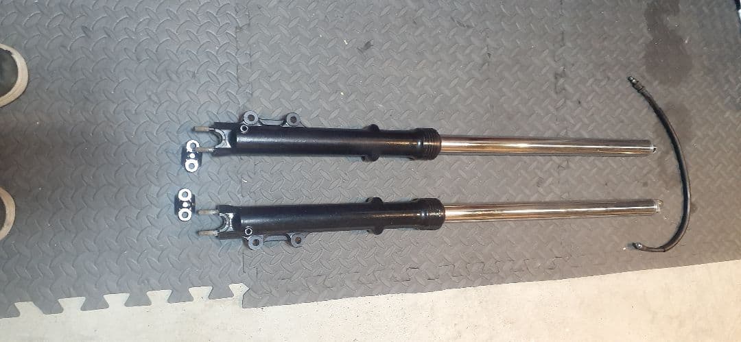 最終値下げ CB750F　CB750FB フロントフォーク　ボトムケース再塗装品