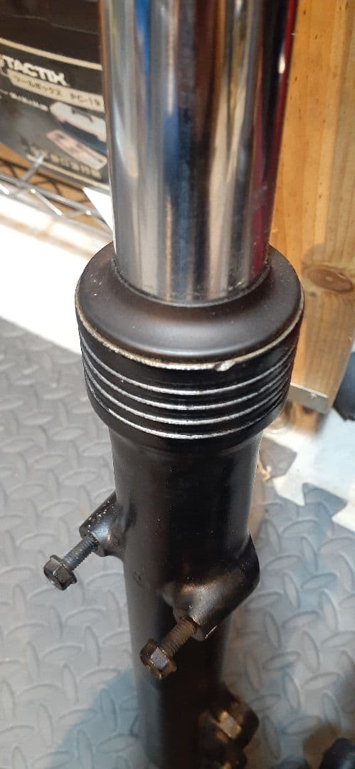 最終値下げ CB750F　CB750FB フロントフォーク　ボトムケース再塗装品