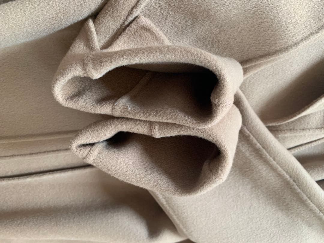 近年　Sマックスマーラ　ダブルフェイス　クチートアマーノ　キャメル　コート