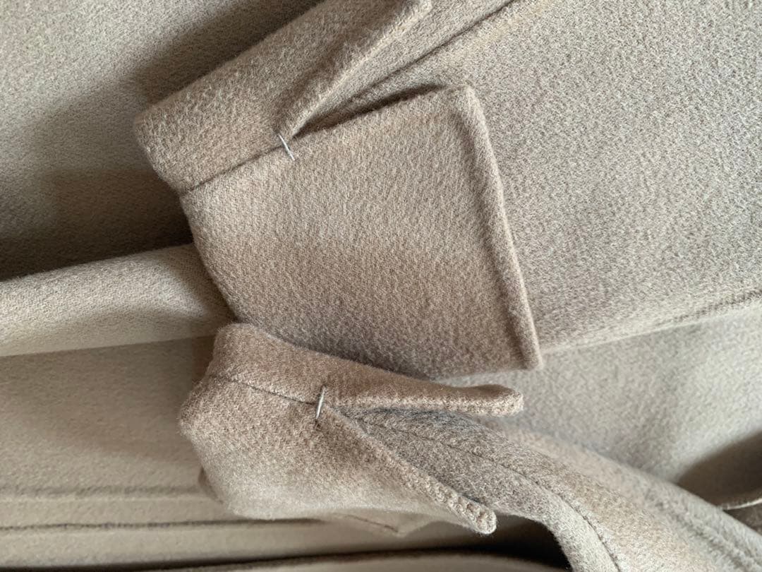 近年　Sマックスマーラ　ダブルフェイス　クチートアマーノ　キャメル　コート