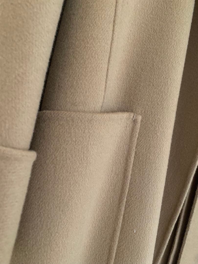 近年　Sマックスマーラ　ダブルフェイス　クチートアマーノ　キャメル　コート