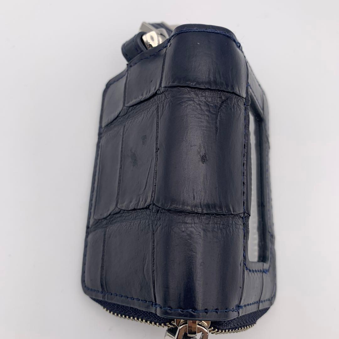 キーケース　クロコダイル　本革　キーホルダー　キーレス