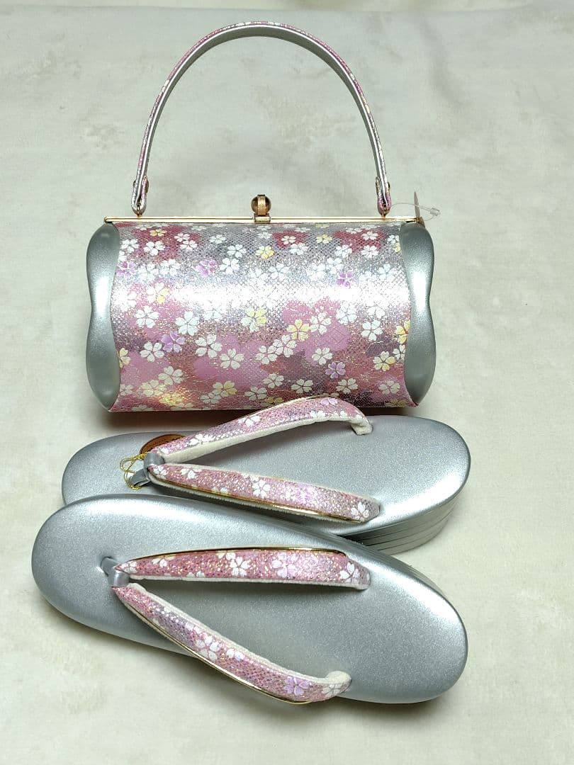 和装用バッグと草履（Lサイズ）セット