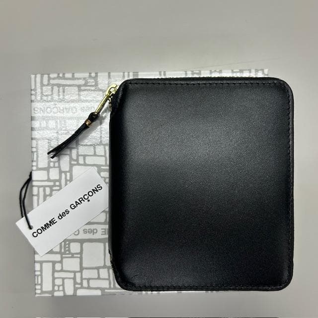 未使用 コムデギャルソン 財布 二つ折り財布 SA2100 ブラック