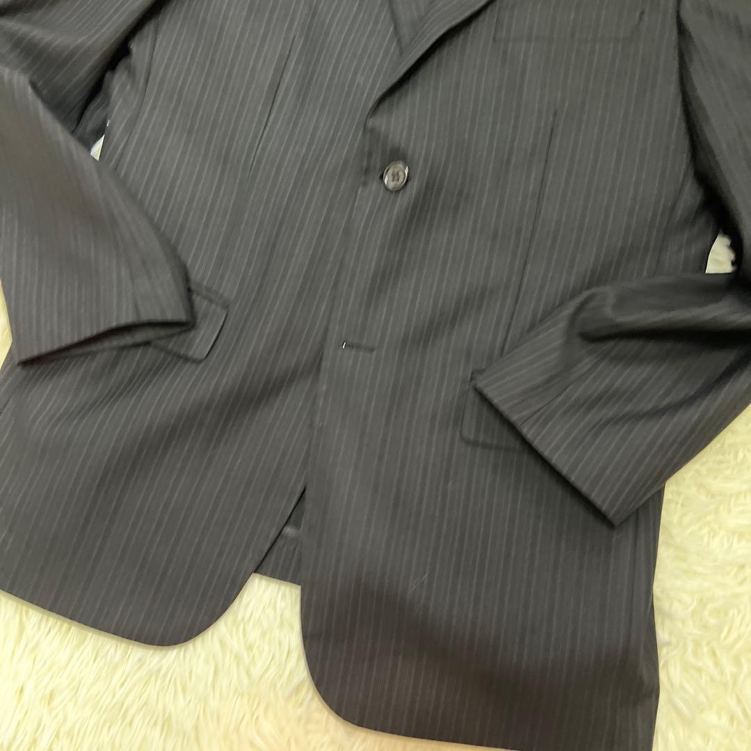 【美品】ポールスミス セットアップ マルチストライプ チェルッティ ブラックXL