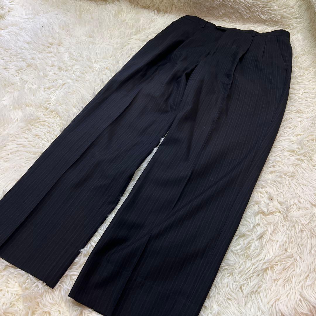 【美品】ポールスミス セットアップ マルチストライプ チェルッティ ブラックXL