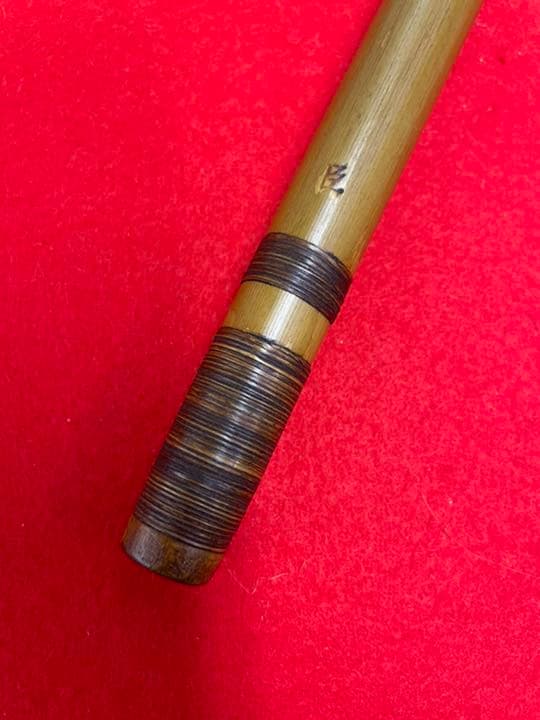 限定お値下げ 新品 篠笛九本調子 擦り上げ漆塗り 藤巻き