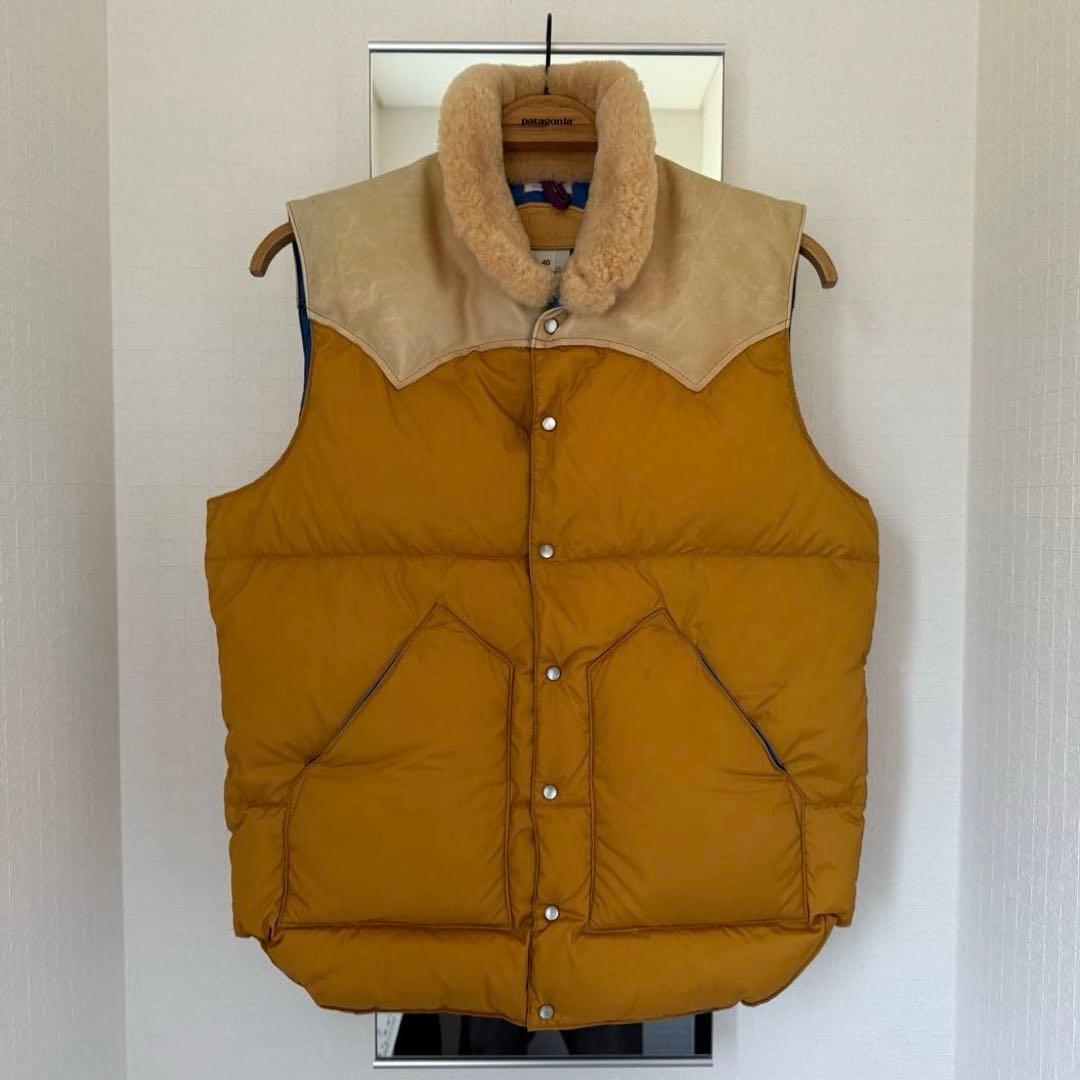 ロッキーマウンテンフェザーベッド／本革ヨーク／人気マスタード／40未使用