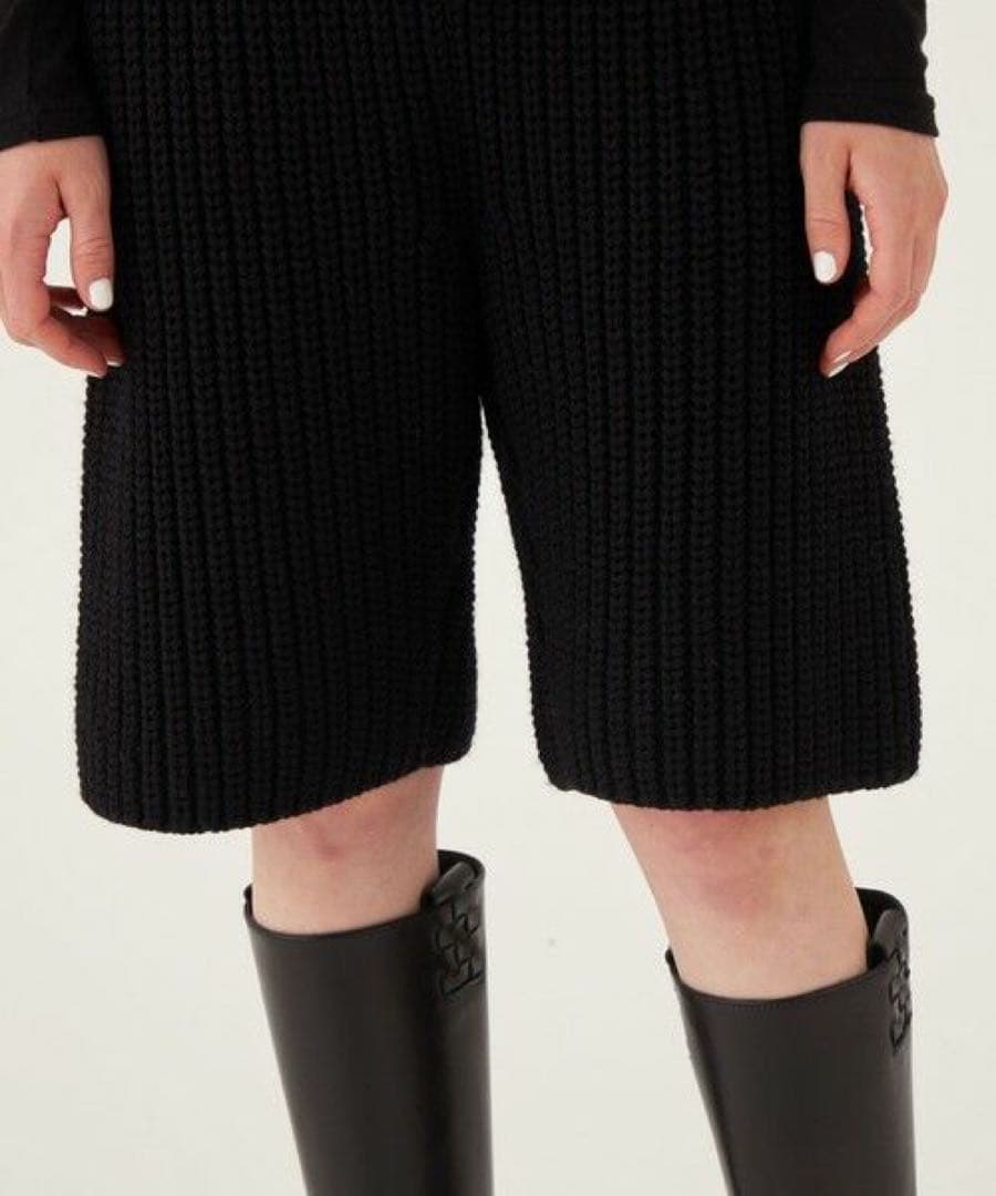 GALERIE VIE フレンチウールハーフパンツ