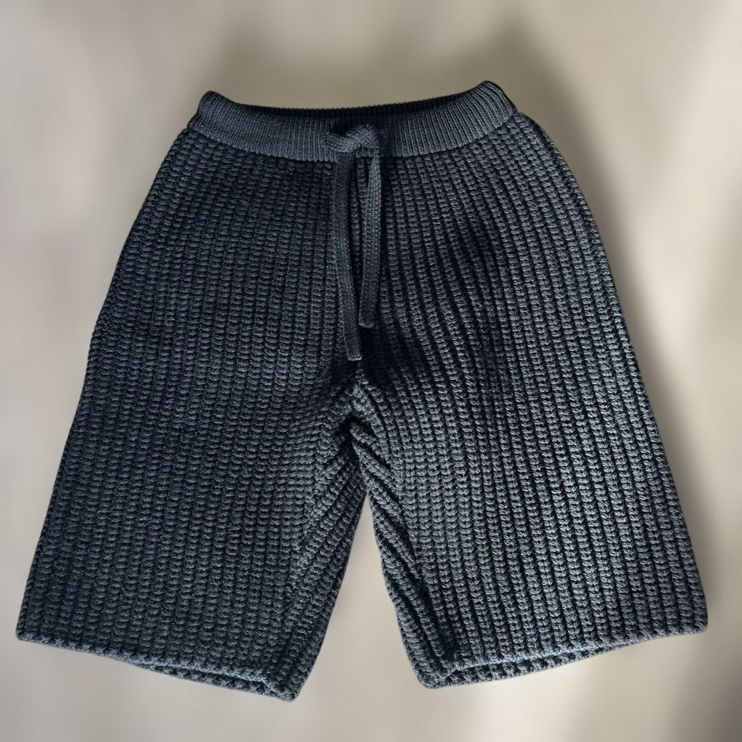 GALERIE VIE フレンチウールハーフパンツ